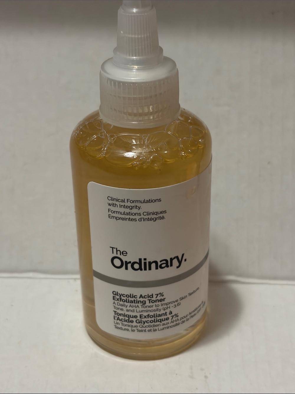 The Ordinary Glycolic Acid 7% Exfoliating Toner – Amber